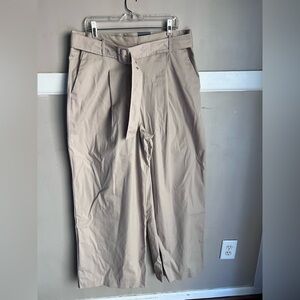 Worthington Women's Beige Flat Front Pants